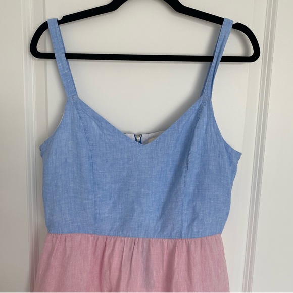 CYNTHIA ROWLEY | 100% Linen Sundress with pockets - Picture 3 of 10